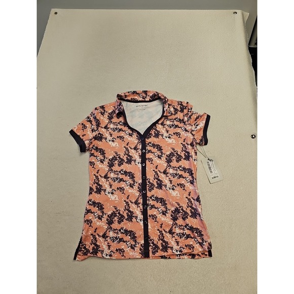 etonic Tops - New Etonic Golf Floral Print Polo XS  Womens
